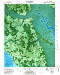 Download a high-resolution, GPS-compatible USGS topo map for Shiloh, NC (1983 edition)