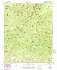 Download a high-resolution, GPS-compatible USGS topo map for Shining Rock, NC (1988 edition)