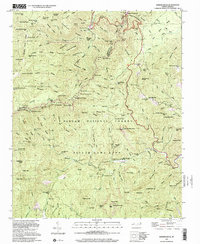 preview thumbnail of historical topo map of Transylvania County, NC in 1997