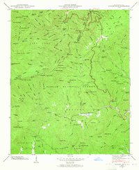 Download a high-resolution, GPS-compatible USGS topo map for Shining Rock, NC (1965 edition)