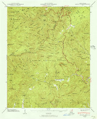 Download a high-resolution, GPS-compatible USGS topo map for Shining Rock, NC (1956 edition)