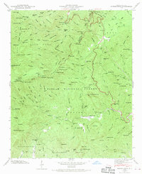 Download a high-resolution, GPS-compatible USGS topo map for Shining Rock, NC (1970 edition)