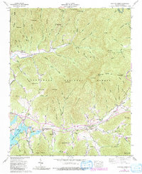 Download a high-resolution, GPS-compatible USGS topo map for Shooting Creek, NC (1991 edition)