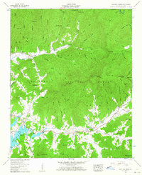 Download a high-resolution, GPS-compatible USGS topo map for Shooting Creek, NC (1964 edition)