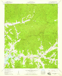 Download a high-resolution, GPS-compatible USGS topo map for Shooting Creek, NC (1959 edition)