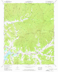 Download a high-resolution, GPS-compatible USGS topo map for Shooting Creek, NC (1975 edition)