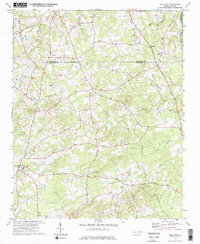 preview thumbnail of historical topo map of Chatham County, NC in 1974