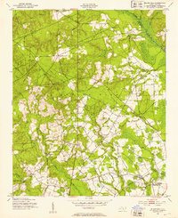 Download a high-resolution, GPS-compatible USGS topo map for Silver Hill, NC (1953 edition)