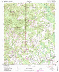 Download a high-resolution, GPS-compatible USGS topo map for Silver Hill, NC (1983 edition)