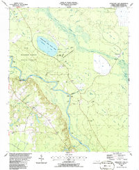 Download a high-resolution, GPS-compatible USGS topo map for Singletary Lake, NC (1986 edition)