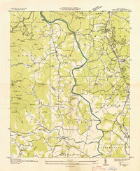 1936 Map of Skyland