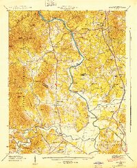 1943 Map of Skyland