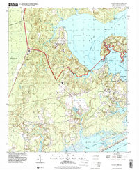 Download a high-resolution, GPS-compatible USGS topo map for Sneads Ferry, NC (2000 edition)