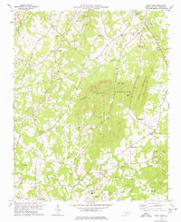 Download a high-resolution, GPS-compatible USGS topo map for Snow Camp, NC (1978 edition)