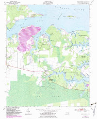 Download a high-resolution, GPS-compatible USGS topo map for South Creek, NC (1983 edition)