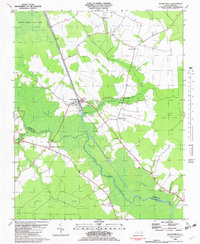 Download a high-resolution, GPS-compatible USGS topo map for South Mills, NC (1982 edition)