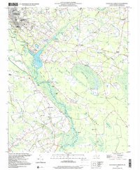 Download a high-resolution, GPS-compatible USGS topo map for Southeast Lumberton, NC (2000 edition)