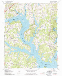 Download a high-resolution, GPS-compatible USGS topo map for Southmont, NC (1979 edition)
