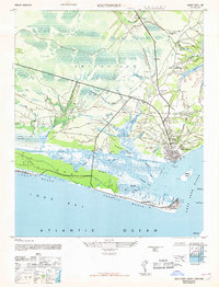 Download a high-resolution, GPS-compatible USGS topo map for Southport, NC (1969 edition)