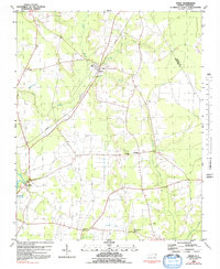 Download a high-resolution, GPS-compatible USGS topo map for Speed, NC (1992 edition)