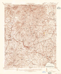 1934 Map of Spruce Pine