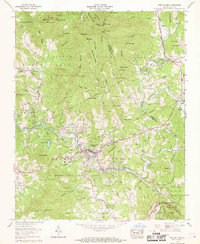 Download a high-resolution, GPS-compatible USGS topo map for Spruce Pine, NC (1969 edition)