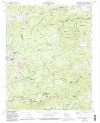 Download a high-resolution, GPS-compatible USGS topo map for Standingstone Mtn, NC (1991 edition)