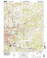 Download a high-resolution, GPS-compatible USGS topo map for Statesville East, NC (2005 edition)