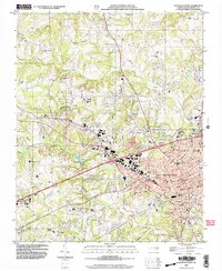 Download a high-resolution, GPS-compatible USGS topo map for Statesville West, NC (2005 edition)