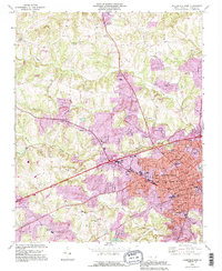 Download a high-resolution, GPS-compatible USGS topo map for Statesville West, NC (1996 edition)