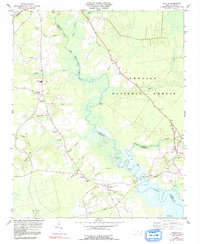 Download a high-resolution, GPS-compatible USGS topo map for Stella, NC (1991 edition)