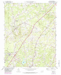 Download a high-resolution, GPS-compatible USGS topo map for Stem, NC (1987 edition)