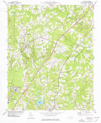 Download a high-resolution, GPS-compatible USGS topo map for Stem, NC (1977 edition)