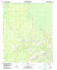 Download a high-resolution, GPS-compatible USGS topo map for Supply, NC (1991 edition)