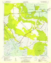 Download a high-resolution, GPS-compatible USGS topo map for Swanquarter, NC (1953 edition)