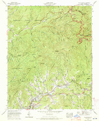 preview thumbnail of historical topo map of Jackson County, NC in 1967