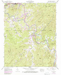 Download a high-resolution, GPS-compatible USGS topo map for Sylva South, NC (1988 edition)
