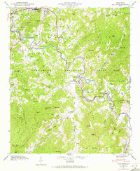 Download a high-resolution, GPS-compatible USGS topo map for Sylva South, NC (1972 edition)