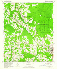 preview thumbnail of historical topo map of Columbus County, NC in 1962