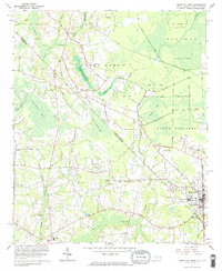 Download a high-resolution, GPS-compatible USGS topo map for Tabor City West, NC (1964 edition)