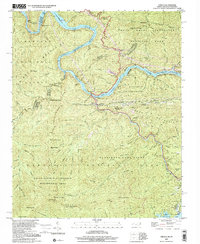 Download a high-resolution, GPS-compatible USGS topo map for Tapoco, NC (2001 edition)
