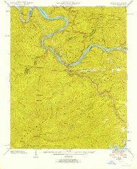 Download a high-resolution, GPS-compatible USGS topo map for Tapoco, NC (1963 edition)