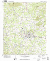 Download a high-resolution, GPS-compatible USGS topo map for Taylorsville, NC (1973 edition)