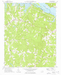 Download a high-resolution, GPS-compatible USGS topo map for Thelma, NC (1977 edition)