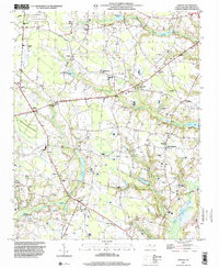 Download a high-resolution, GPS-compatible USGS topo map for Timothy, NC (2000 edition)