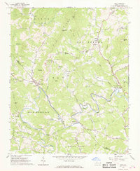 Download a high-resolution, GPS-compatible USGS topo map for Todd, NC (1968 edition)