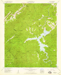 Download a high-resolution, GPS-compatible USGS topo map for Topton, NC (1959 edition)