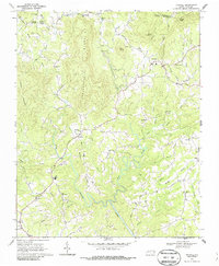 Download a high-resolution, GPS-compatible USGS topo map for Traphill, NC (1987 edition)