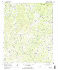 Download a high-resolution, GPS-compatible USGS topo map for Traphill, NC (1987 edition)