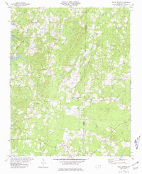 Download a high-resolution, GPS-compatible USGS topo map for Triple Springs, NC (1981 edition)